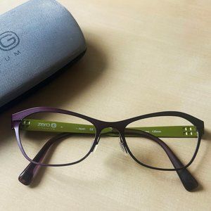 Zero G Titanium Glasses - Little Odessa - Purple/Green